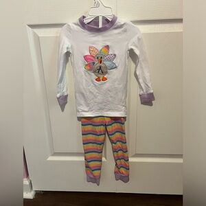 Classic whimsy boutique pajamas with an A